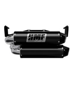 HMF Muffler Dual Slip-On Performance Exhaust Black Euro Black End Cap For Can-Am Outlander 1000/850 2025-2026 14655636183