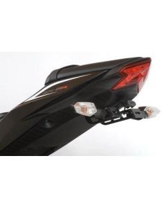 R&G Racing Black Tail Tidy License Plate Holder For 2008-2009 Kawasaki Ninja ZX10R ZX1000E