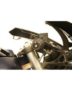 R&G Racing Black Bar End Sliders For 2008-2010 Buell 1125R BE0046BK