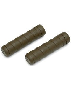Kuryakyn Classic Wrap Grips Brown 1"