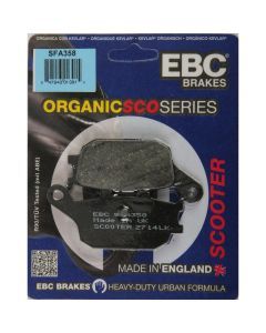 EBC 1 Pair Premium SFA Organic OE Replacement Brake Pads For Honda Reflex 250 NSS250 2001-2007