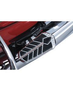 Kuryakyn Chrome Spear Passenger Floorboard Inserts Aluminum Indian 2015-2018