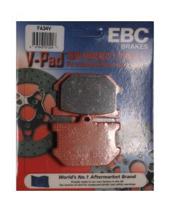 EBC 1 Pair V-Pad Semi-Sintered Touring Brake Pads MPN FA34V