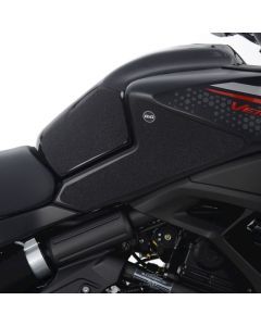 R&G Racing Clear Tank Traction Grips For 2022-2024 Kawasaki Versys 650 KLE650A