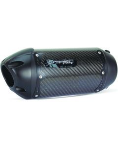 Two Brothers Racing S1R 3K Carbon Fiber Slip-On System Dual For Kawasaki Ninja ZX14R 2012-2021