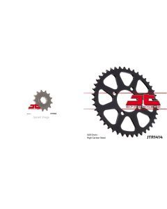 Front & Rear Steel Sprocket Kit for ATV/UTV KAWASAKI KSF250A Mojave 1988-2004