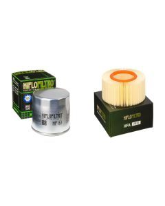 HIFLO FILTRO Oil and Air Filter Kit for BMW R1150 RT 02-05