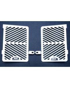 R&G Racing Stainless Steel Radiator Guard For 2008-2024 Honda VTR1000 SP-1