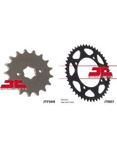 Front & Rear Sprocket Kit for YAMAHA XV250 S Virago 95-08 JT Sprockets