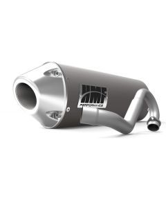 HMF Muffler Honda TRX 450R 04-05 Gun Metal Performance Full System Exhaust Euro End Cap Side Mount