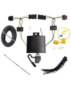 T-One T-Connector Harness, 4-Way Flat, w/Circuit Protected ModuLite fits 2021-2024 Tesla, Y Model (Replaced 118831)