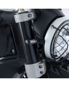 R&G Racing Black Indicator Adapter Kit For 2017-2021 Ducati Scrambler Desert Sled