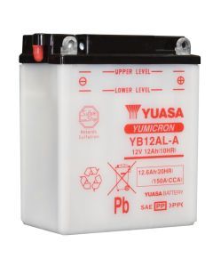 Yuasa Conventional YB12ALA 12 Volt Battery YUAM2221Y