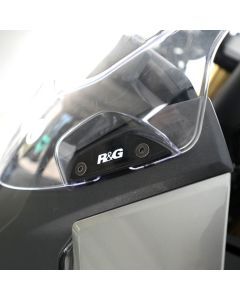 R&G Racing Black Mirror Delete Blanking Plates MBP0042BK