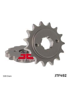 JT Sprockets Front Steel Sprocket 15 Tooth 15T 530 Chain For Ducati Pantah 600 SL Sports 1980-1984 JTF492.15