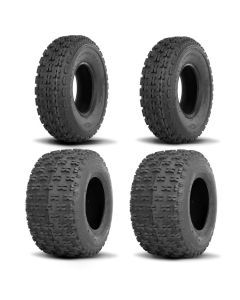 ITP Two Each Holeshot XC Tires Front [22x7-10] And Holeshot XC Tires Rear [20x11-9]