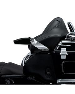 Kuryakyn Chrome Molded Stealth Passenger Armrests Tour Pack Pak Harley Touring