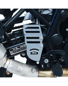 R&G Racing Silver Rear Brake Reservoir Guard For 2018-2023 Royal Enfield Himalayan