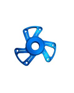 Straightline P22 Lightweight Billet Clutch Cover Anodized Blue 123-173