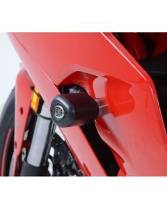 R&G Racing Black Aero Style Crash Protection Bobbins For 2017-2020 Ducati Super Sport