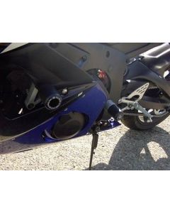 R&G Racing Black Classic Style Crash Protectors For 2003-2005 Yamaha YZF R6