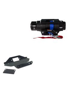 Viper 4500lbs V3 Winch Blue Rope With Mount For Kawasaki Brute Force 650 EPS 2006-2013