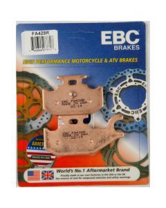 EBC 1 Pair Sintered R Series Heavy-Duty Brake Pads MPN FA428R