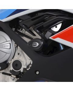 R&G Racing Black Aero Style Crash Protection Bobbins For 2021-2022 BMW M1000RR