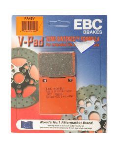 EBC 1 Pair V-Pad Semi-Sintered Touring Brake Pads MPN FA45V