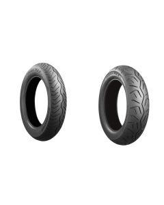 Bridgestone Exedra Max 90x90x21 And And 160x80x15 Full OEM Tire Set For Honda VT750C2 Shadow Spirit 750 07-14