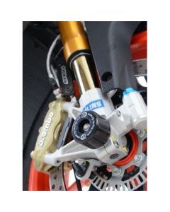 R&G Racing Black Fork Protectors For 2019-2024 Aprilia RSV4 1100 Factory