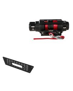 Viper 6000lbs V3 Winch Red Rope With Mount For Textron Stampede 2017-2019