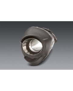 Yoshimura AT2 Stainless Race Full System Exhaust with Carbon Fiber End Cap For Suzuki GSXR1000R 2017-2021