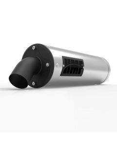 HMF Muffler Polaris Ranger 900 13-15 Stainless Titan-XL Slip On Exhaust Blackout End Cap