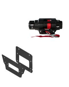 Viper 6000lbs V3 Winch Red Rope With Mount For Kawasaki Teryx KRX 1000 2020-2023