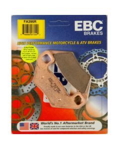 EBC 1 Pair Sintered R Series Heavy-Duty Brake Pads MPN FA395R