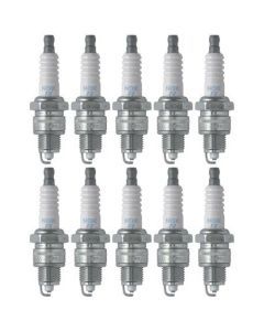 Set of 10 NGK Standard Spark Plugs for Suzuki FA50 1986 Engine 50cc
