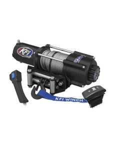 KFI 4500 lb Winch (Wide) And Optional Mount