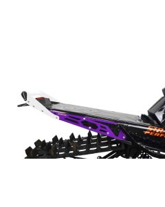 Straightline Hide 'N' Go Rear Bumper 155" SLASH Tunnel - White Handle, Black Plates Bumper with built in storage