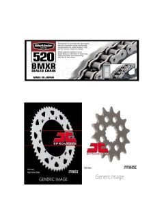 520 BMXR Chain, Front & Rear Sprocket Kit for YAMAHA YFM660R Raptor 2001-2004