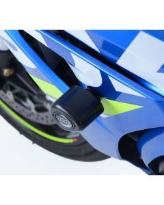 R&G Racing White Aero Style Crash Protection Bobbins For 2017-2018 Suzuki GSXR1000