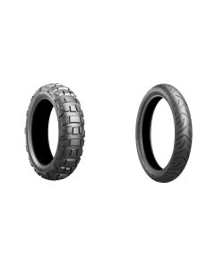 Bridgestone Battlax Adventurecross AX41 And Adventure A41 Tire Pair For BMW G 650 GS Sertao 12-17