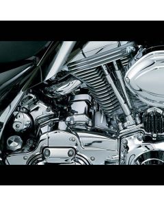 Kuryakyn Chrome Starter Solenoid Cover Accent Dress Up Harley Touring Twin Cam