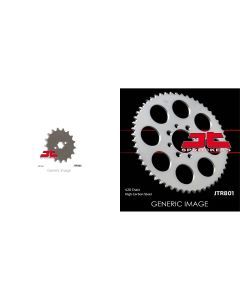 Front & Rear Steel Sprocket Kit for ATV/UTV SUZUKI LT50 QuadRunner 1984-1987