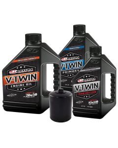 Complete Engine Oil Change Kit V-Twin Harley Davidson Twin Cam, 6 quart HF171BRC