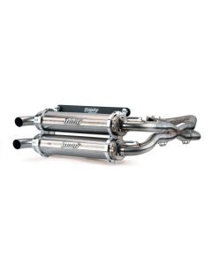 Trinity Racing Stage 5 Dual Full System Exhaust Stainless Steel Muffler