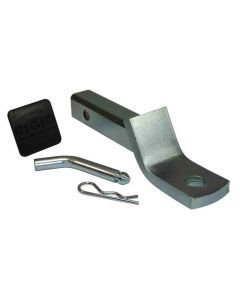 Rigid Hitch Ball Mount Kit with 1 Inch Drop or 1/2 Inch Rise, 7 Inch Length