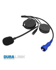 Rugged Radios OFFROAD Wired Helmet Kit with Alpha Audio Speakers Mic & 3.5mm Earbud Jack HK-OFSP-3.5-AA