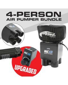 Rugged Radios MAC Air 4-Person Helmet Air Pumper (Bundle) MAC-4P-KIT