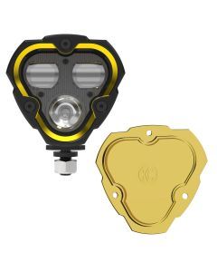 KC HiLiTES FLEX ERA 3 Dual Mode SAE Fog LED Light Pod - Single Light Master Kit